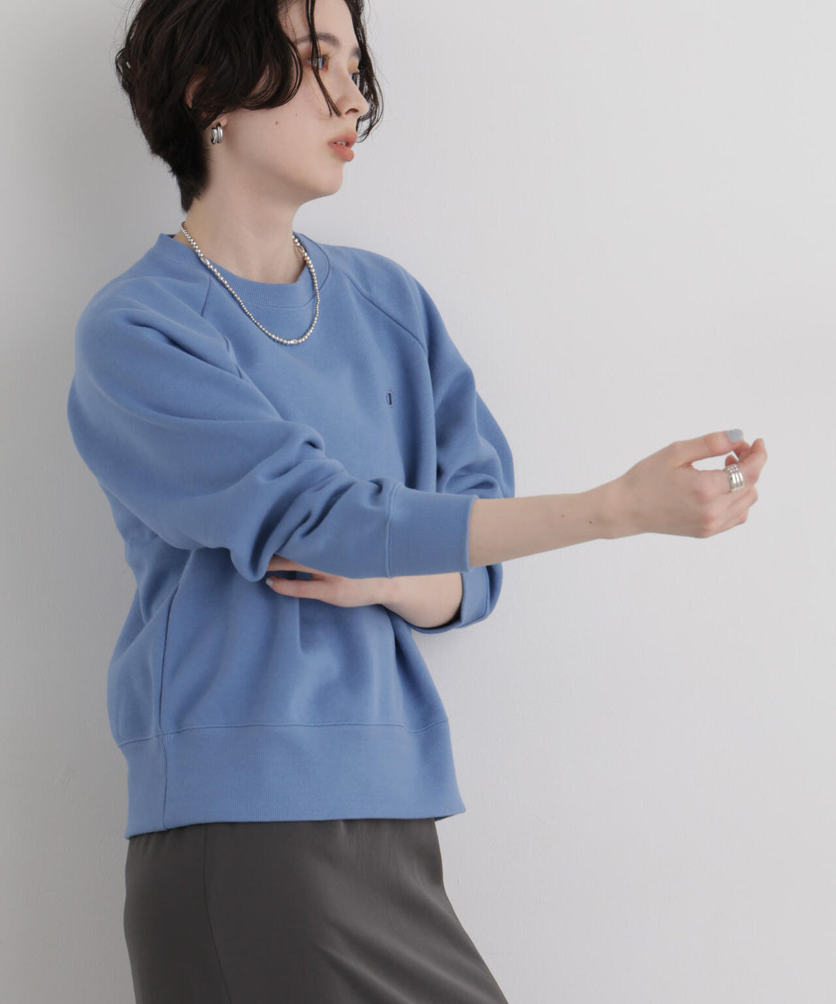 Champion/RAGLAN SLEEVE SWEATSHIRT 6716223004