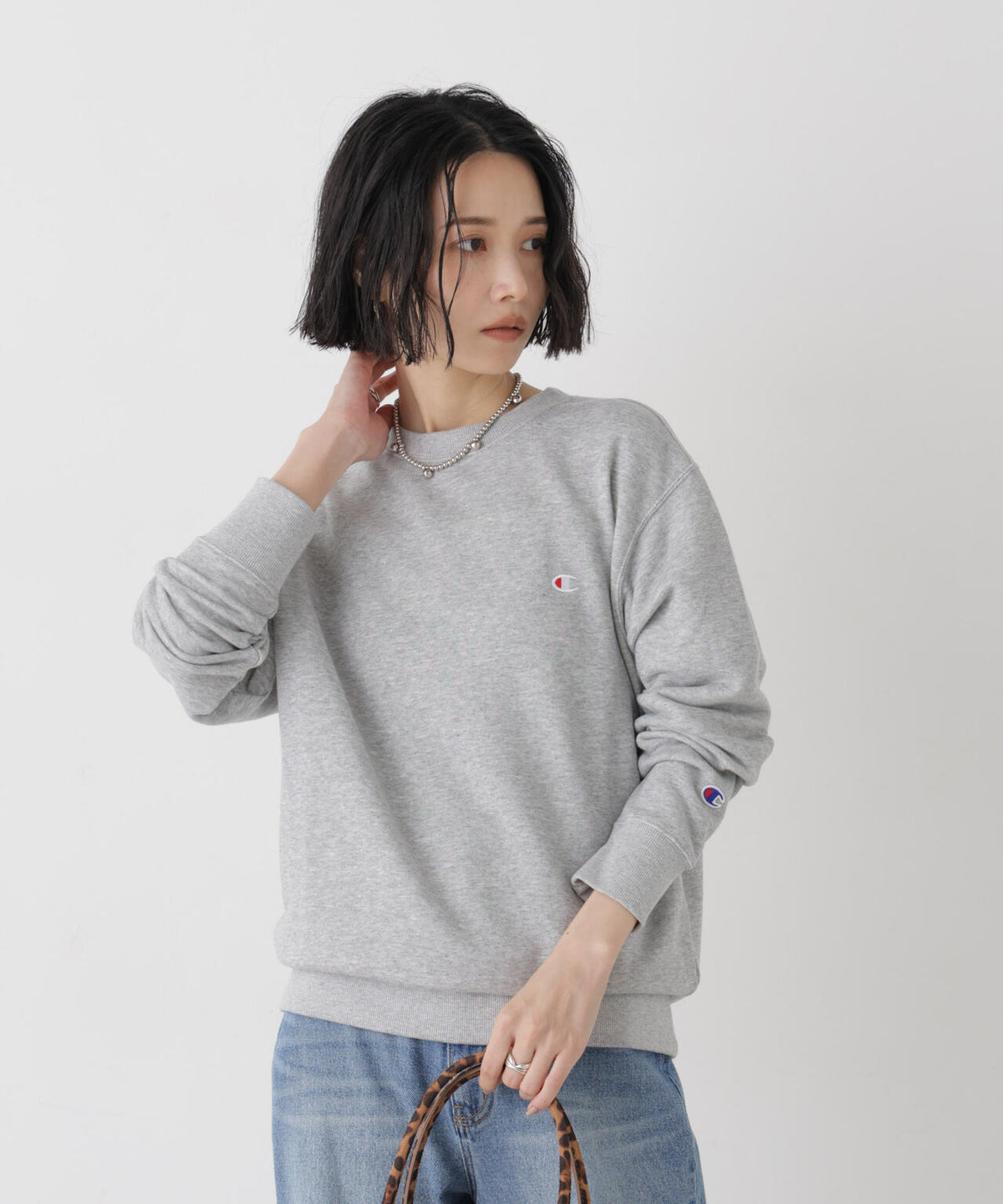 Champion/CREW NECK SWEATSHIRT 6716223005
