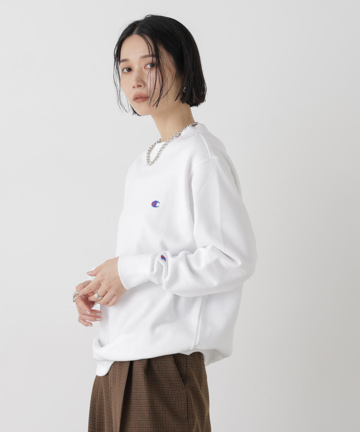 Champion/CREW NECK SWEATSHIRT 6716223005
