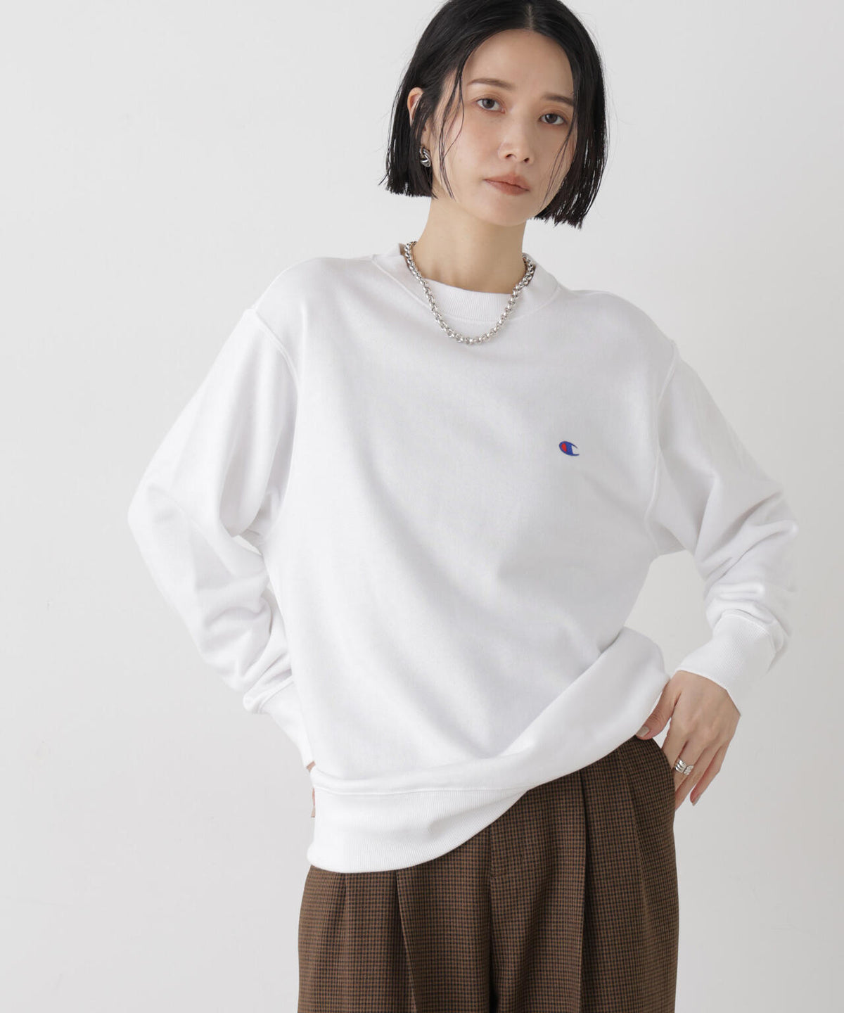 Champion/CREW NECK SWEATSHIRT 6716223005