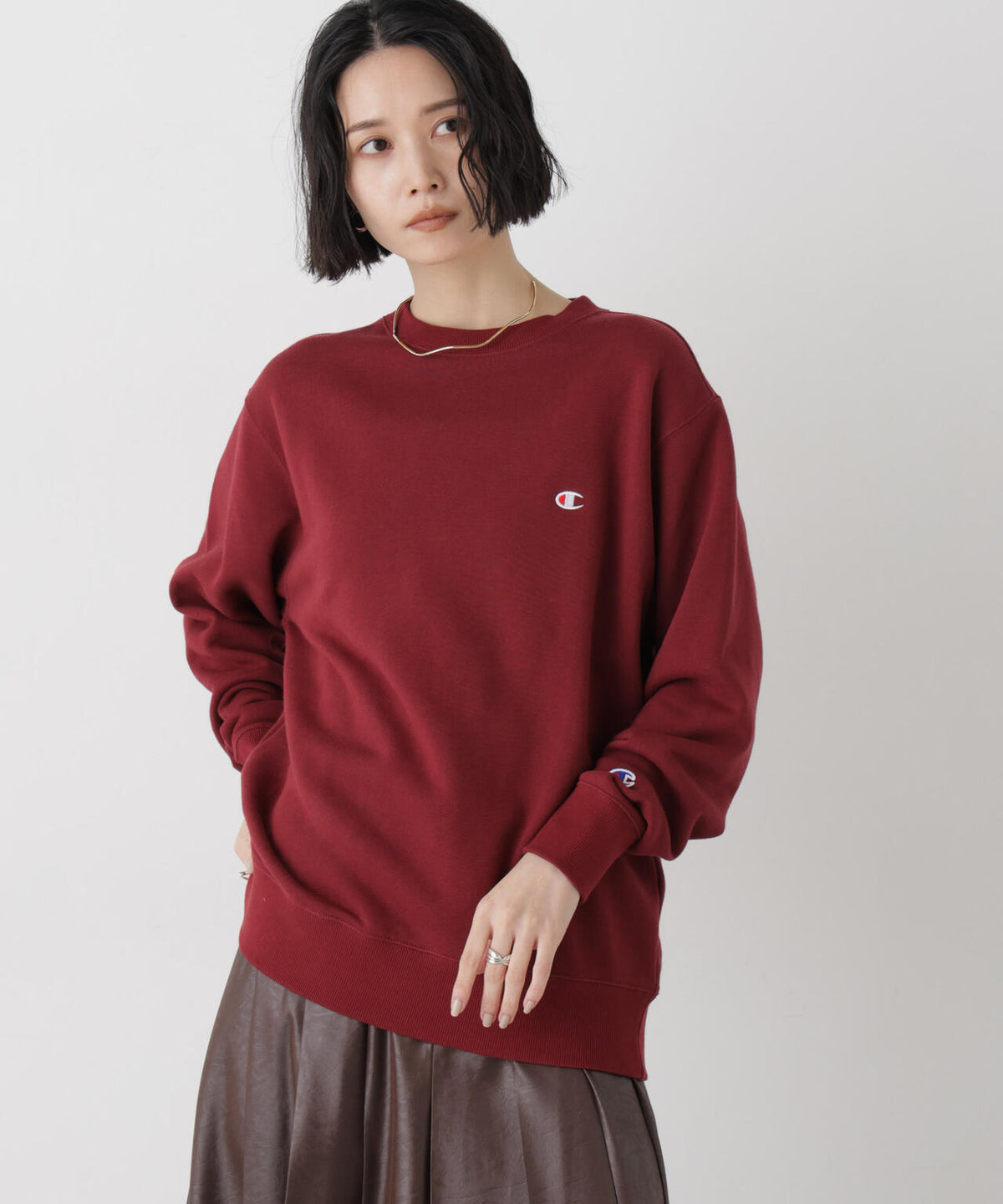 Champion/CREW NECK SWEATSHIRT 6716223005