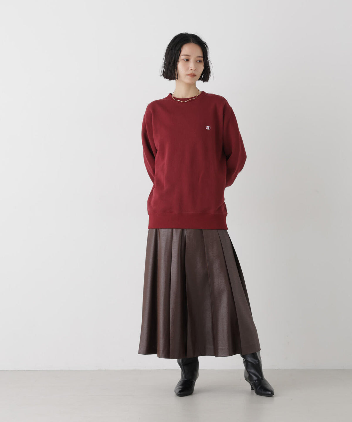 Champion/CREW NECK SWEATSHIRT 6716223005