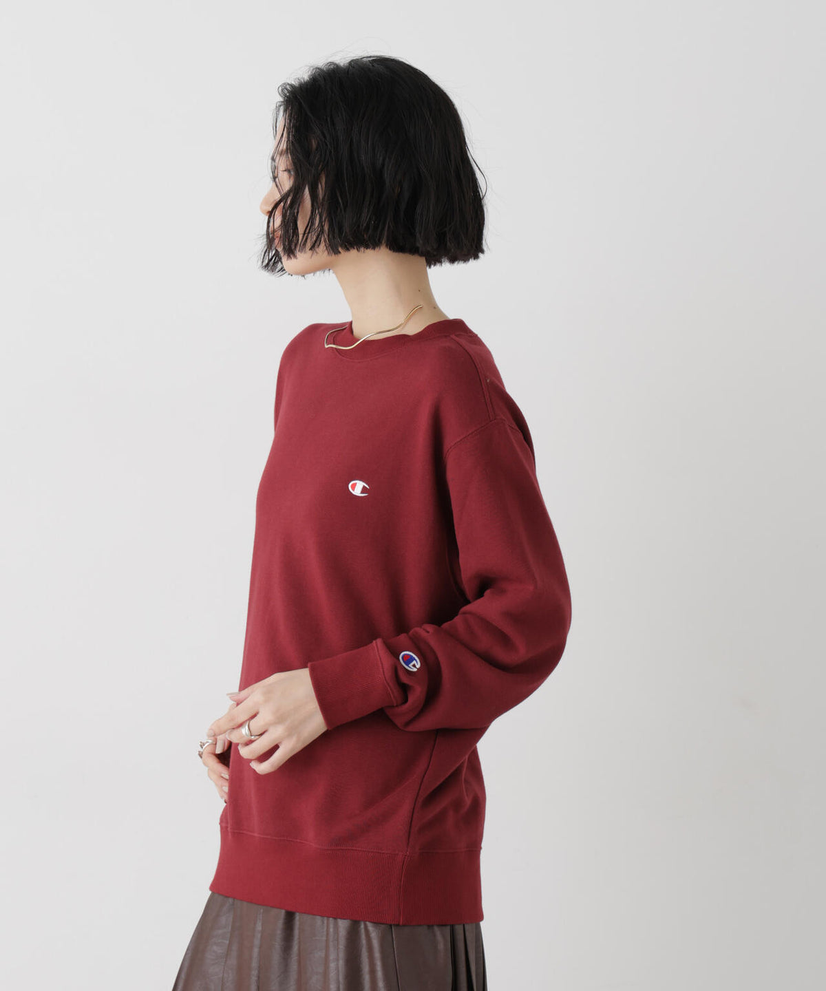 Champion/CREW NECK SWEATSHIRT 6716223005