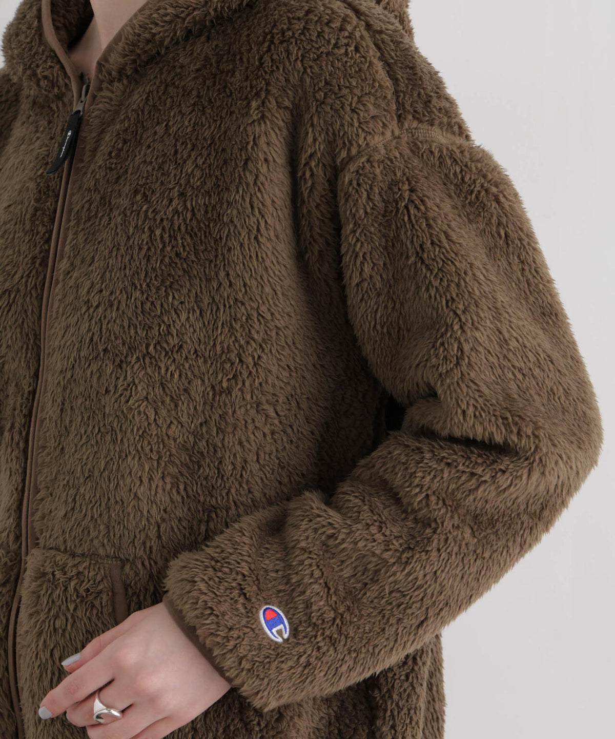 Champion/ZIP HOODED JACKET 6716223006