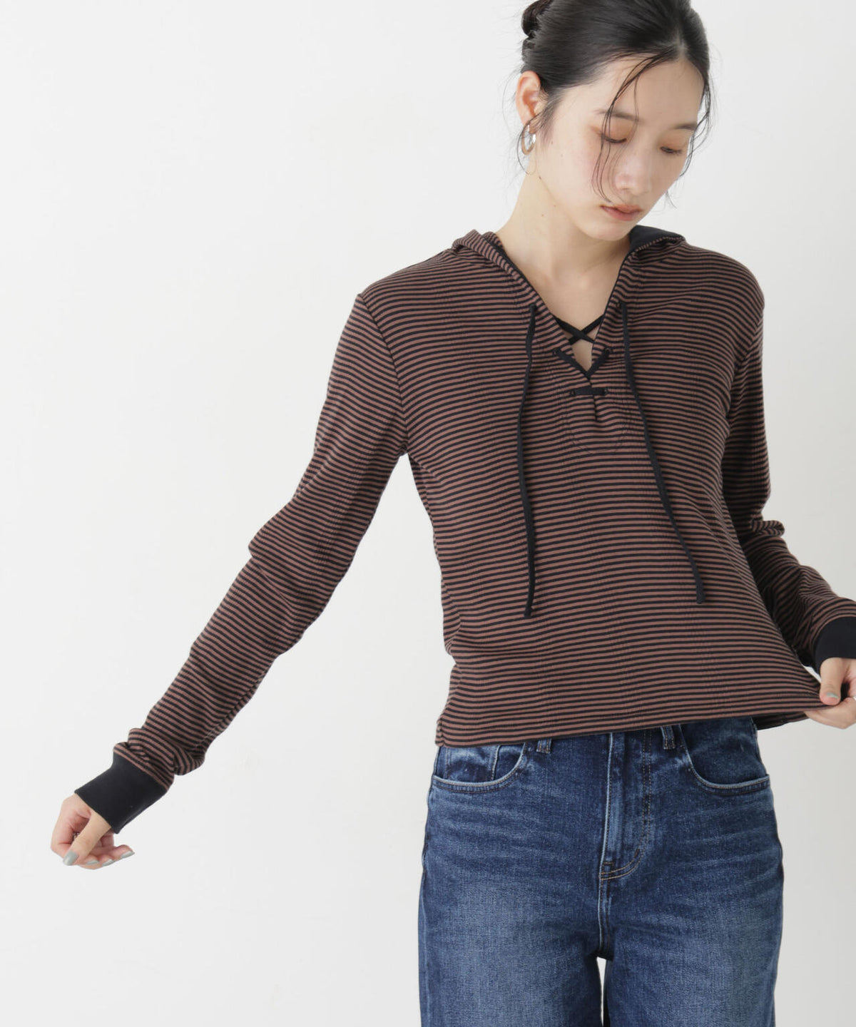 Robert P. Miller/Prib Henley hoodie 6716223013