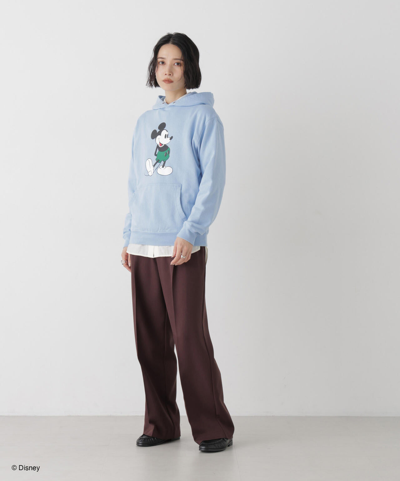 GOOD ROCK SPEED/ MICKEY / Hoodie Lt.Blue