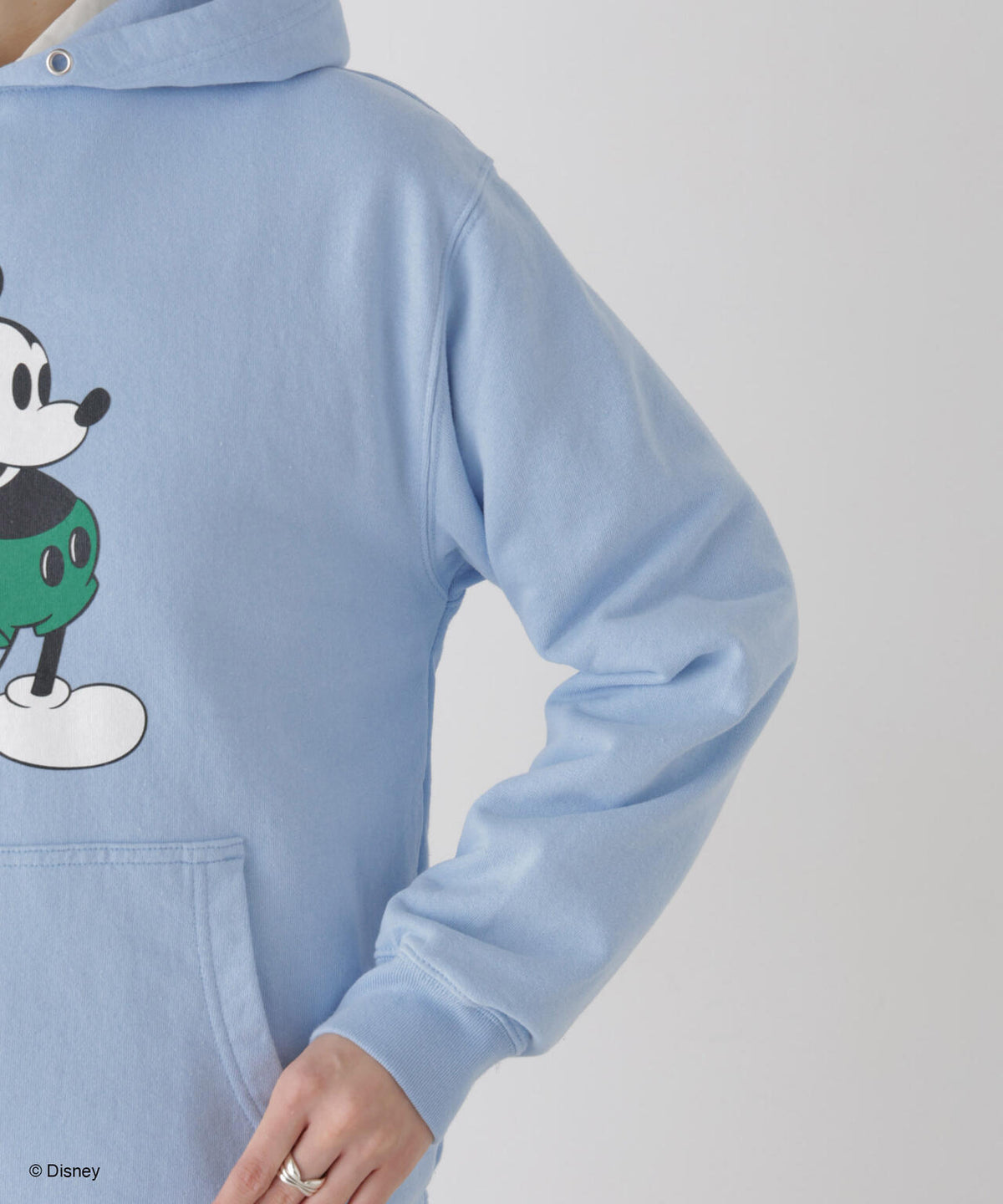 GOOD ROCK SPEED/ MICKEY / Hoodie Lt.Blue 6716223036