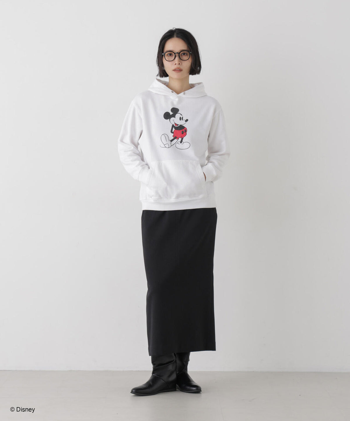 GOOD ROCK SPEED/ MICKEY /Hoodie White 6716223037