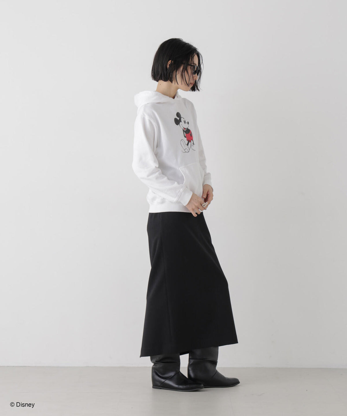 GOOD ROCK SPEED/ MICKEY /Hoodie White 6716223037