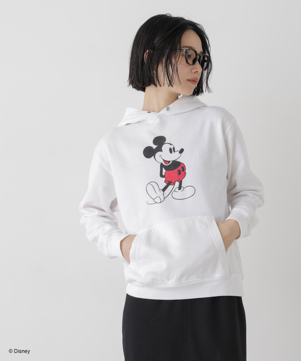 GOOD ROCK SPEED/ MICKEY /Hoodie White 6716223037