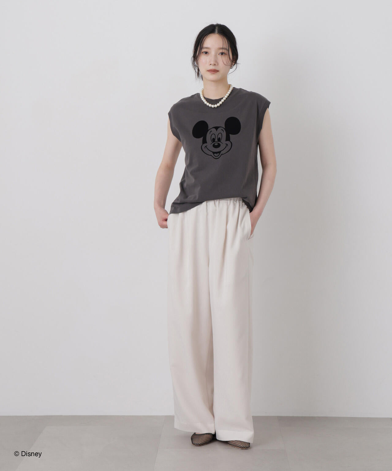 GOOD ROCK SPEED/ Mickey /French sleeve shirts 6716224006