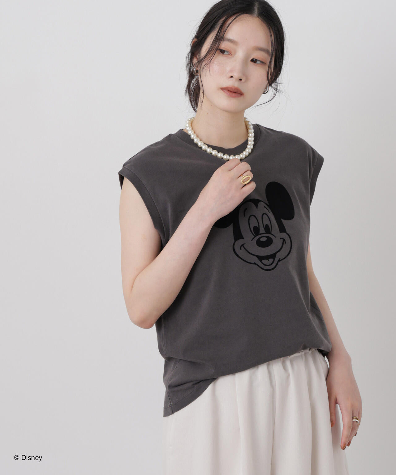 GOOD ROCK SPEED/ Mickey /French sleeve shirts 6716224006
