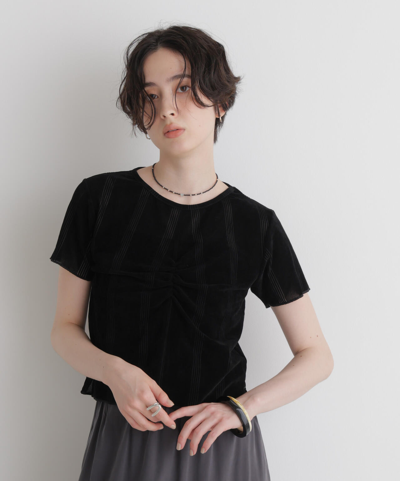 Robert P. Miller/別注 フロッキーメッシュT 6716224008