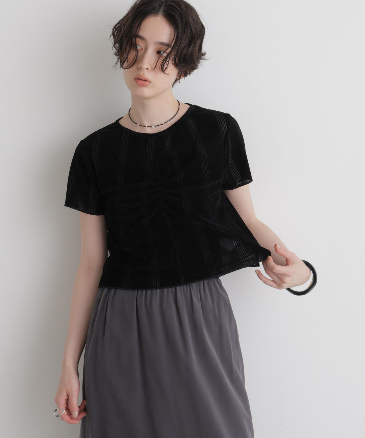 Robert P. Miller/別注 フロッキーメッシュT 6716224008