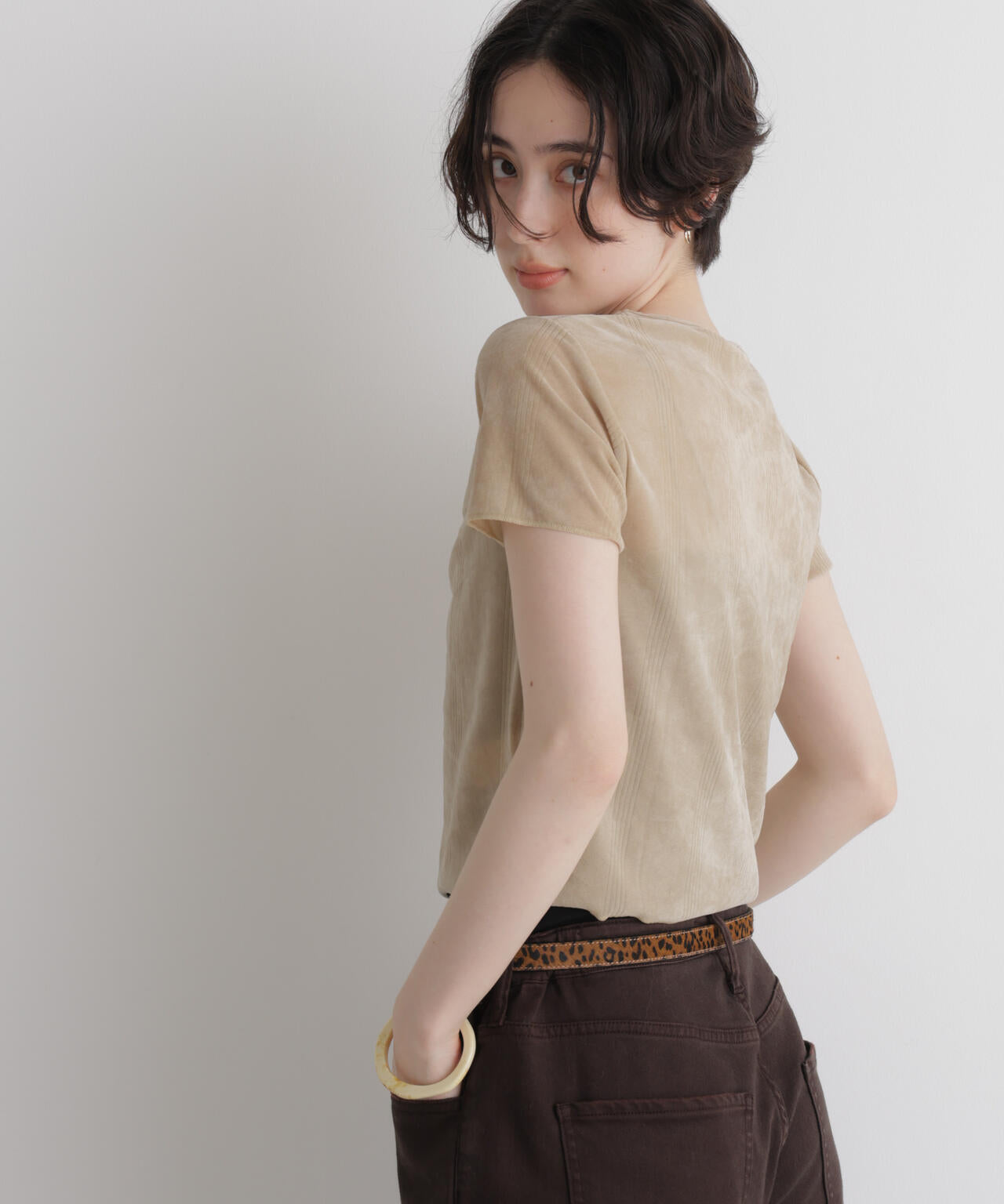 Robert P. Miller/別注 フロッキーメッシュT 6716224008