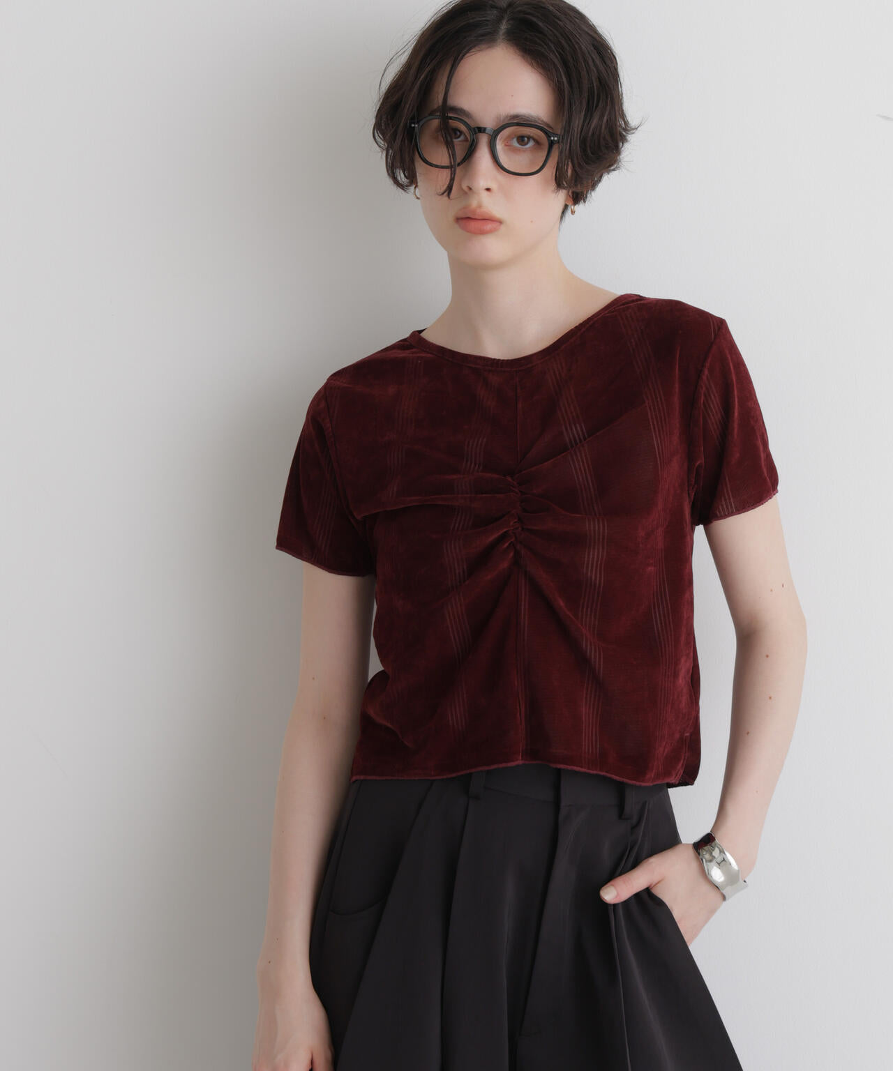 Robert P. Miller/別注 フロッキーメッシュT 6716224008