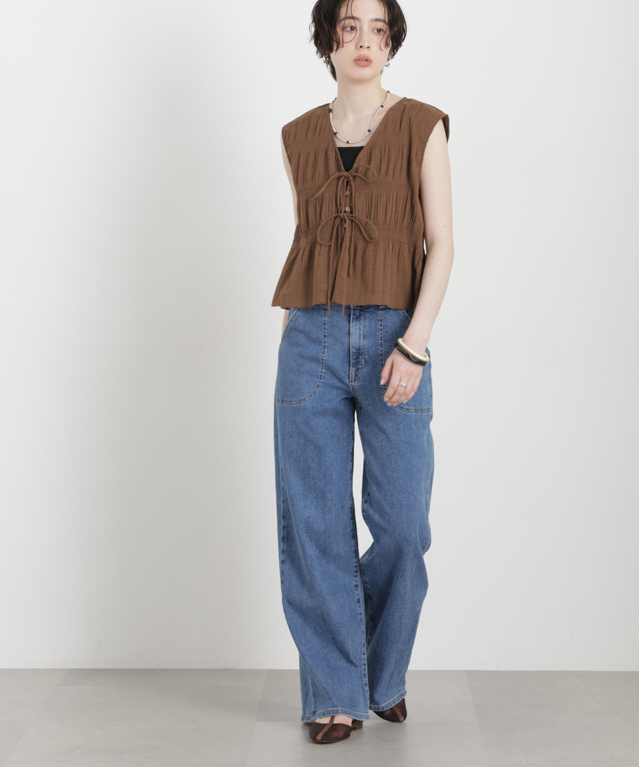 SOMETHING/LISA LACE UP WIDE 6716227039