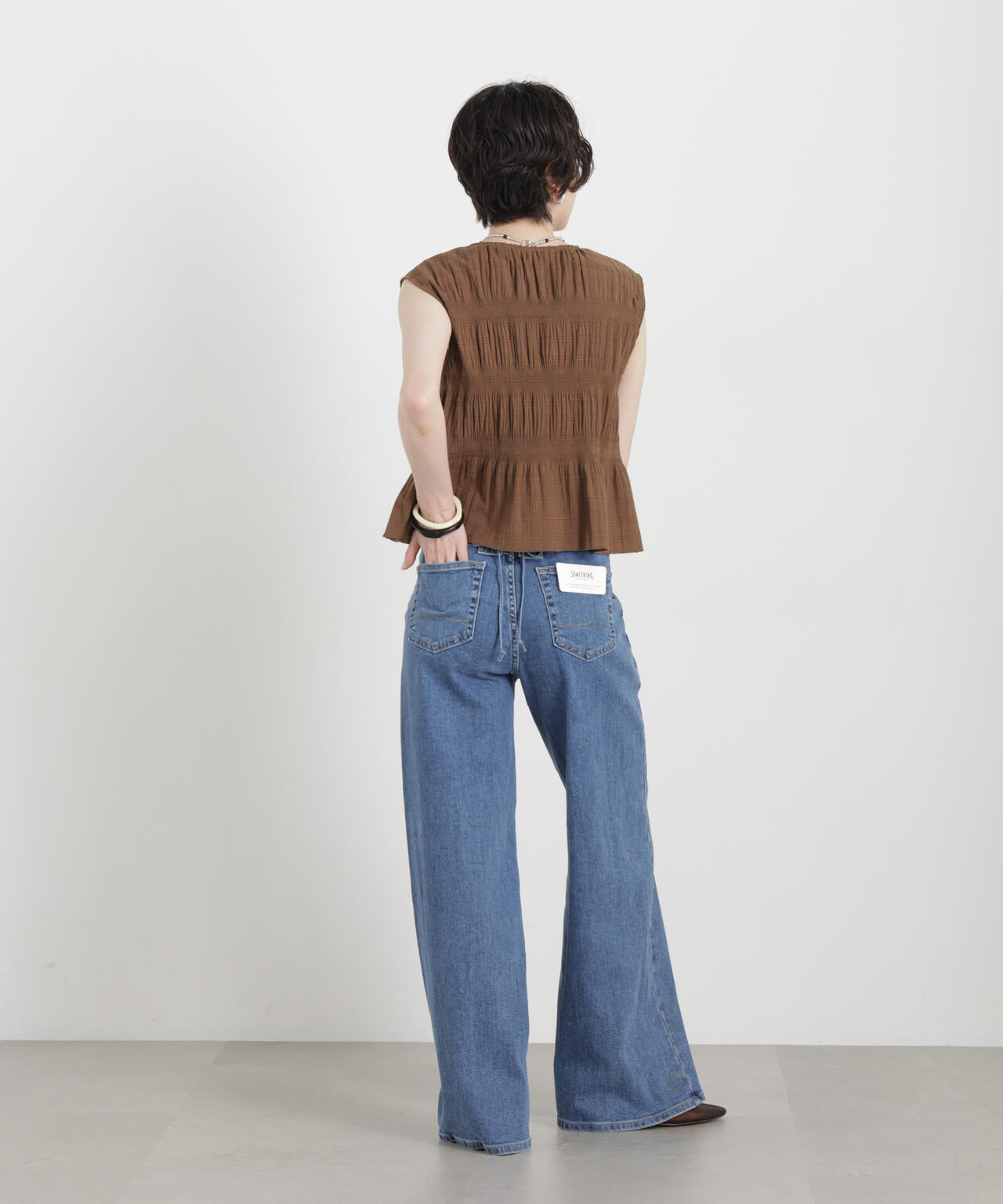SOMETHING/LISA LACE UP WIDE