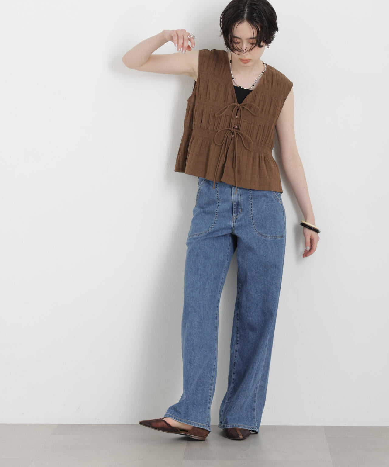 SOMETHING/LISA LACE UP WIDE 6716227039