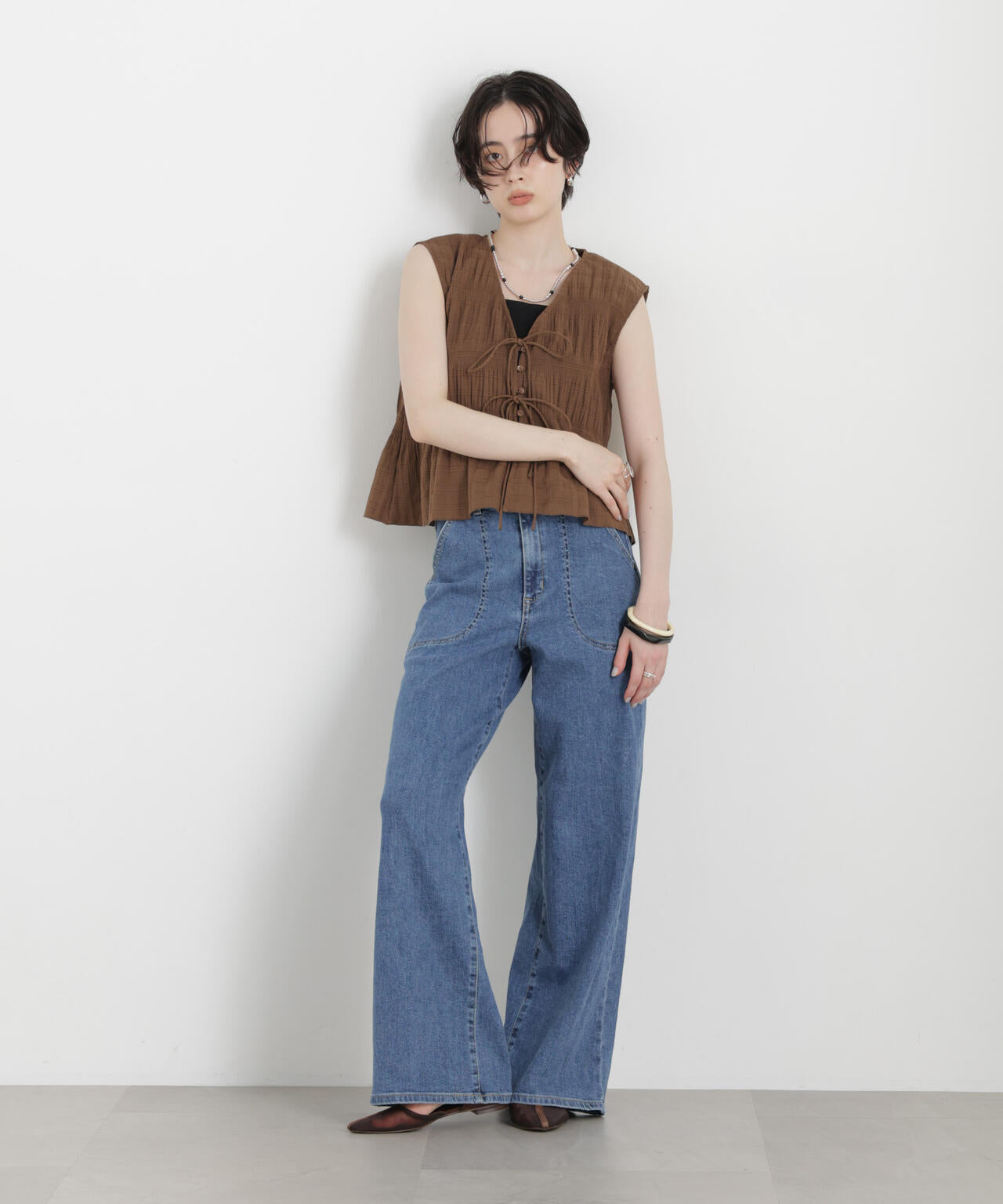 SOMETHING/LISA LACE UP WIDE 6716227039