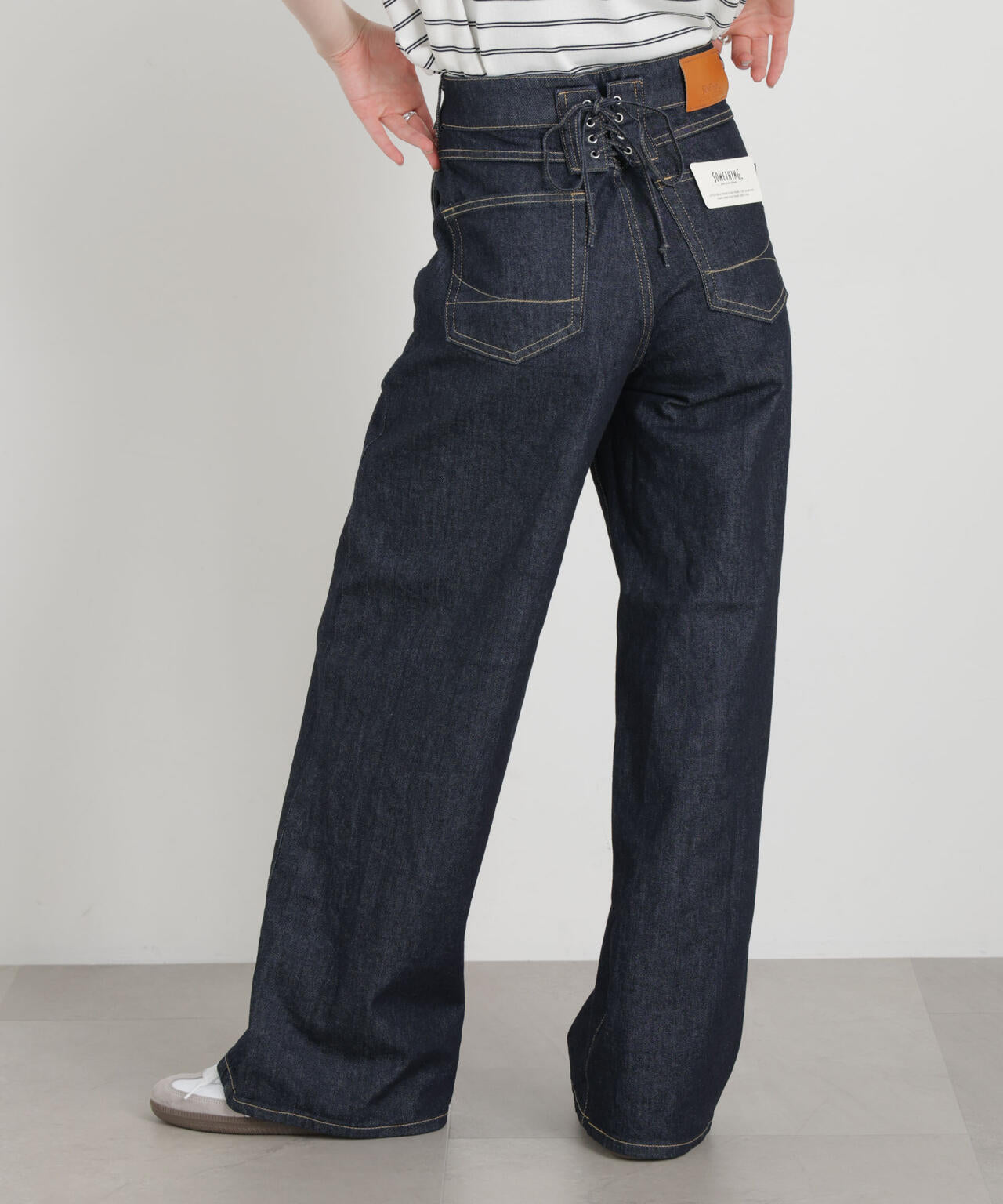 SOMETHING/LISA LACE UP WIDE