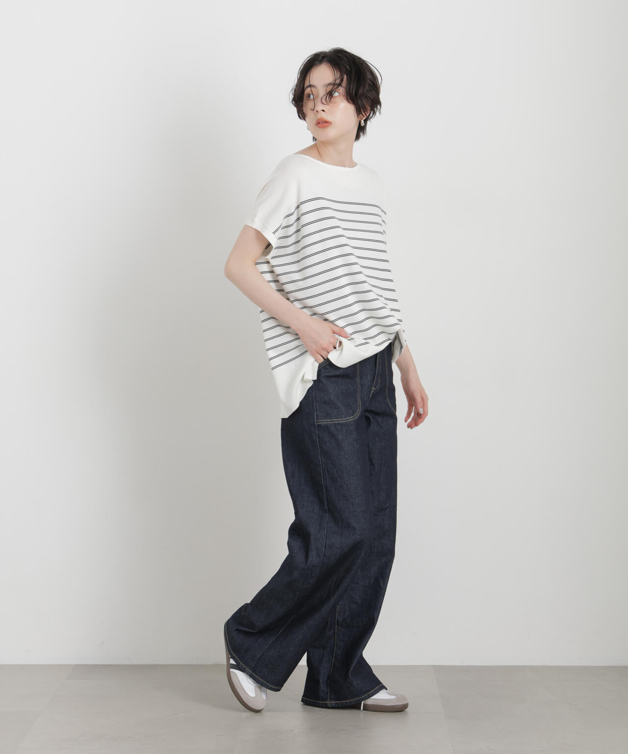 SOMETHING/LISA LACE UP WIDE