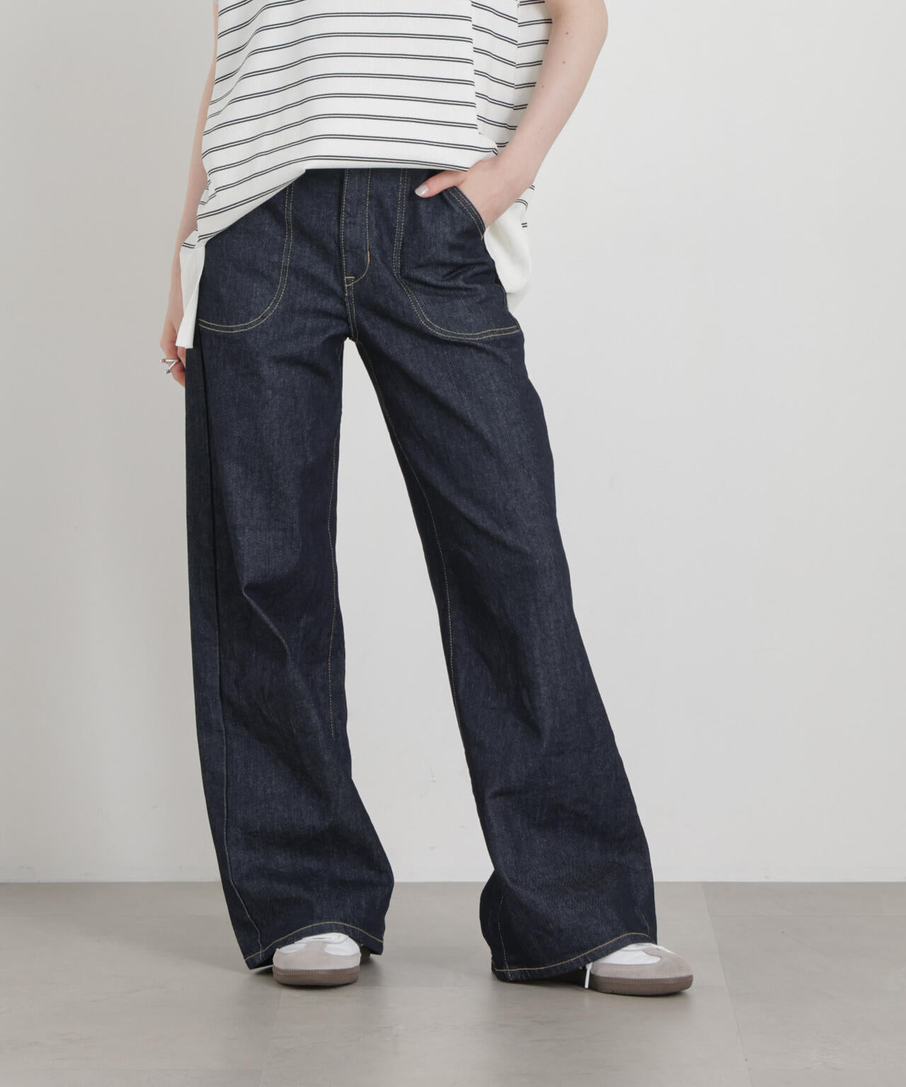 SOMETHING/LISA LACE UP WIDE