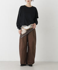 SOMETHING/HANA TUCK CURVE TAPERED