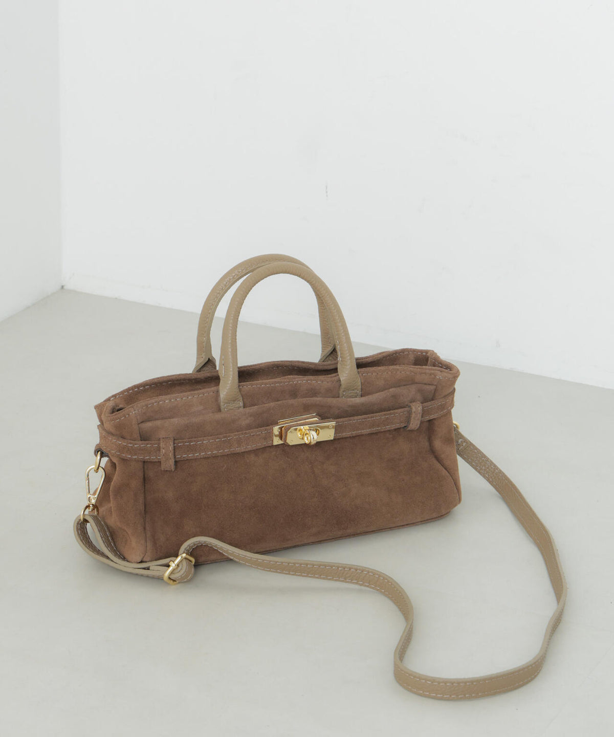 AULENTTI/ターンロックモチーフミニトート