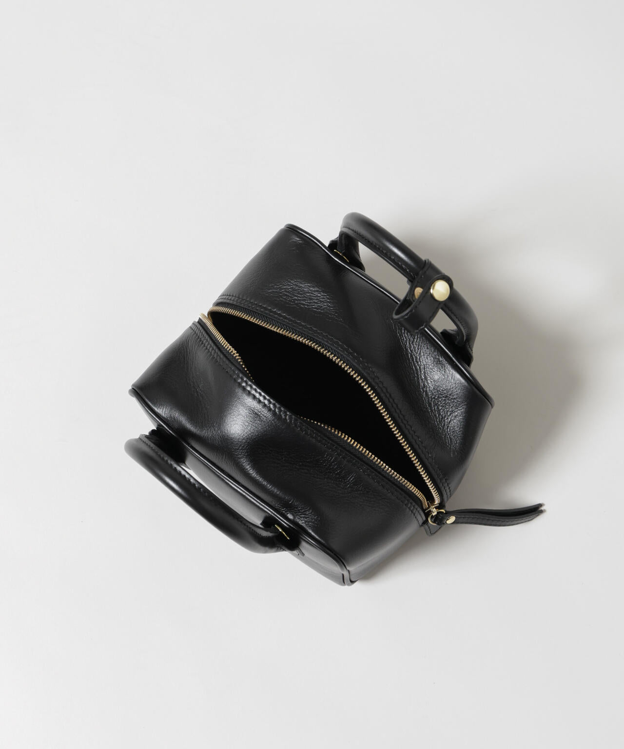 GIORGIA MILANI/レザーミニボストンバッグ
