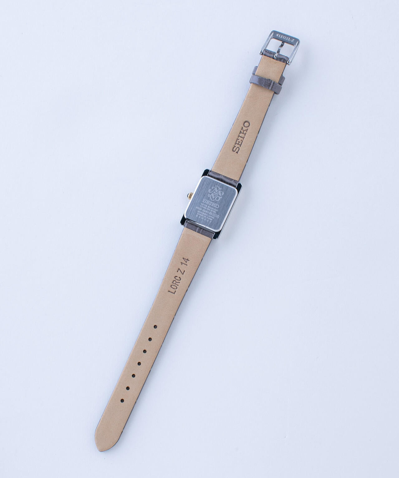 SEIKO/セイコー コラボレーション スクエア シルバー×グレー 6716237003