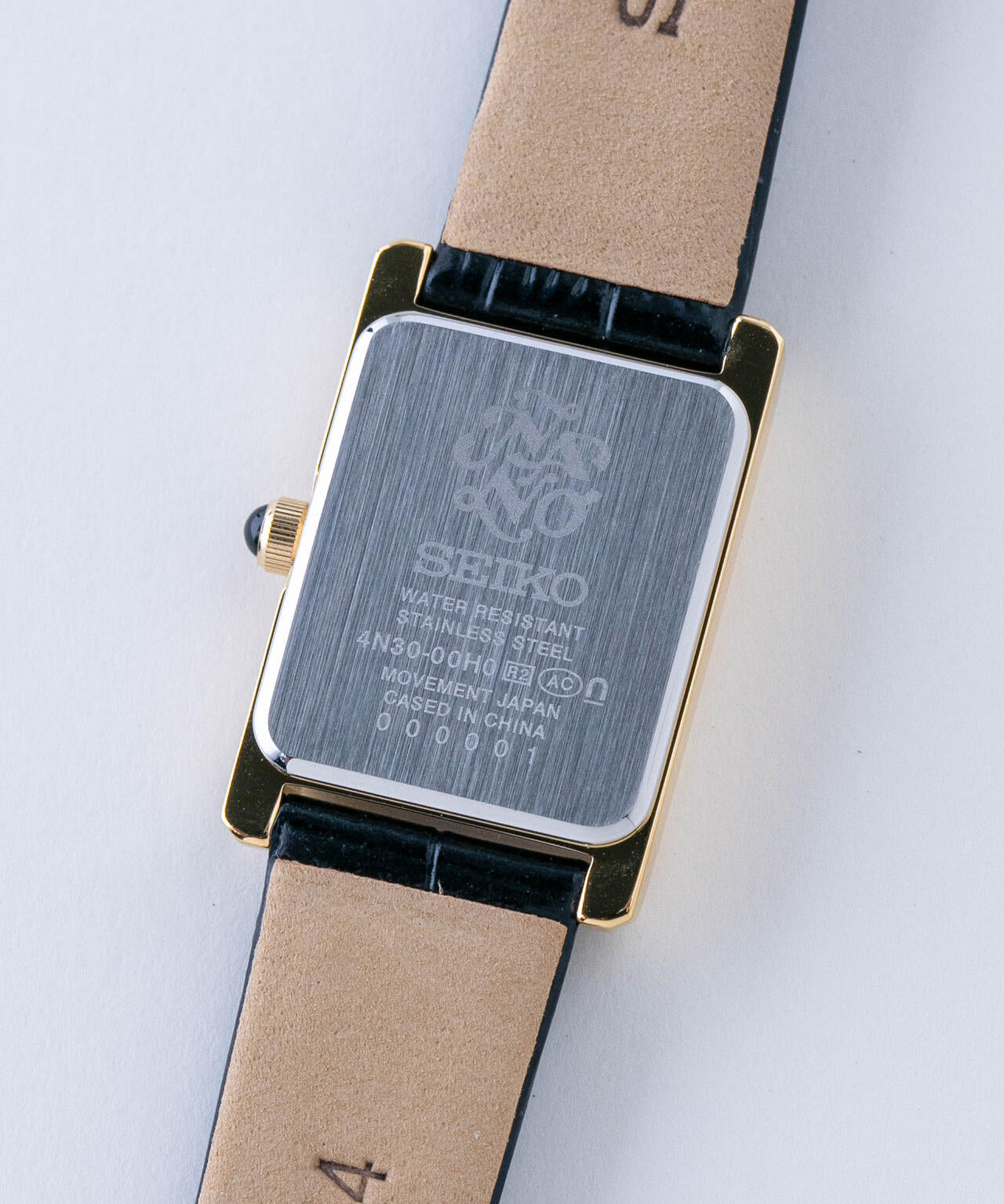 SEIKO/セイコー コラボレーション スクエア ゴールド×ブラック 6716237004