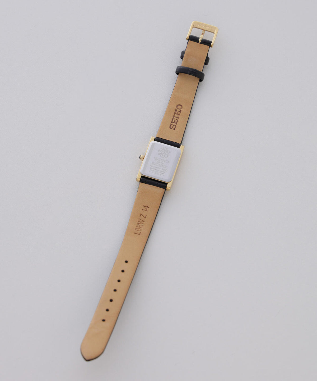 SEIKO/セイコー コラボレーション ソーラーレザー ブラック 6716237015