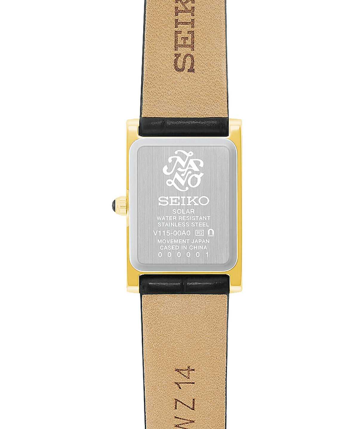 SEIKO/セイコー コラボレーション ソーラーレザー ブラック 6716237015