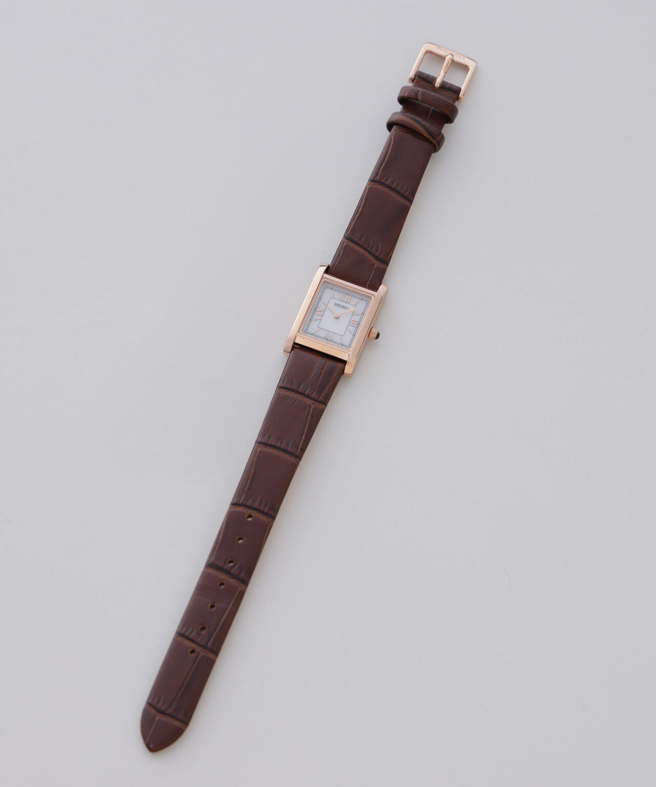 SEIKO/セイコー コラボレーション ソーラーレザー ブラウン