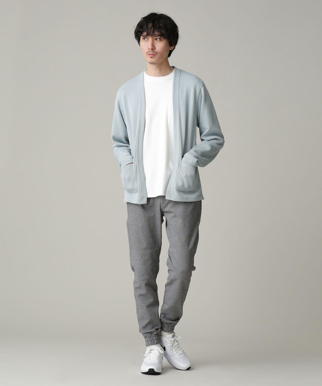 LB.04/ワッフルカーディガン 6723123211