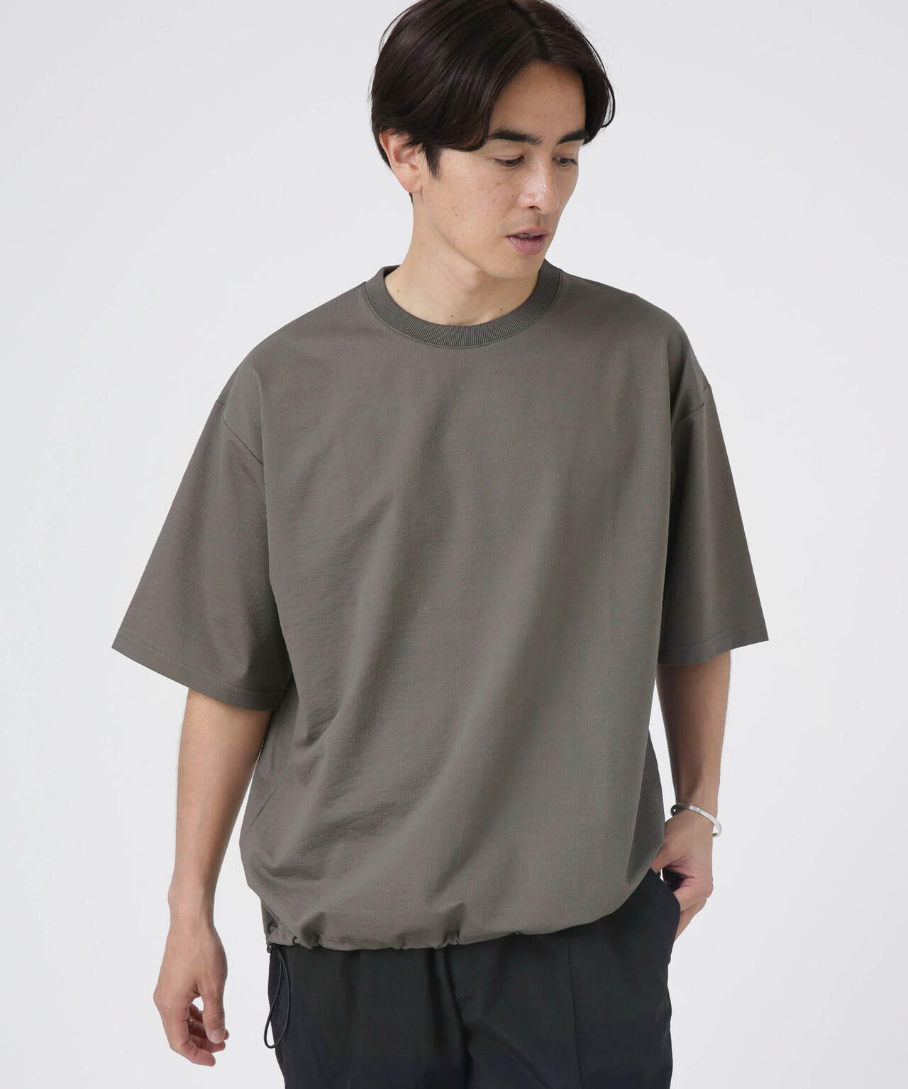 LB.04/シルケットサッカーワイドTシャツ 6723124224