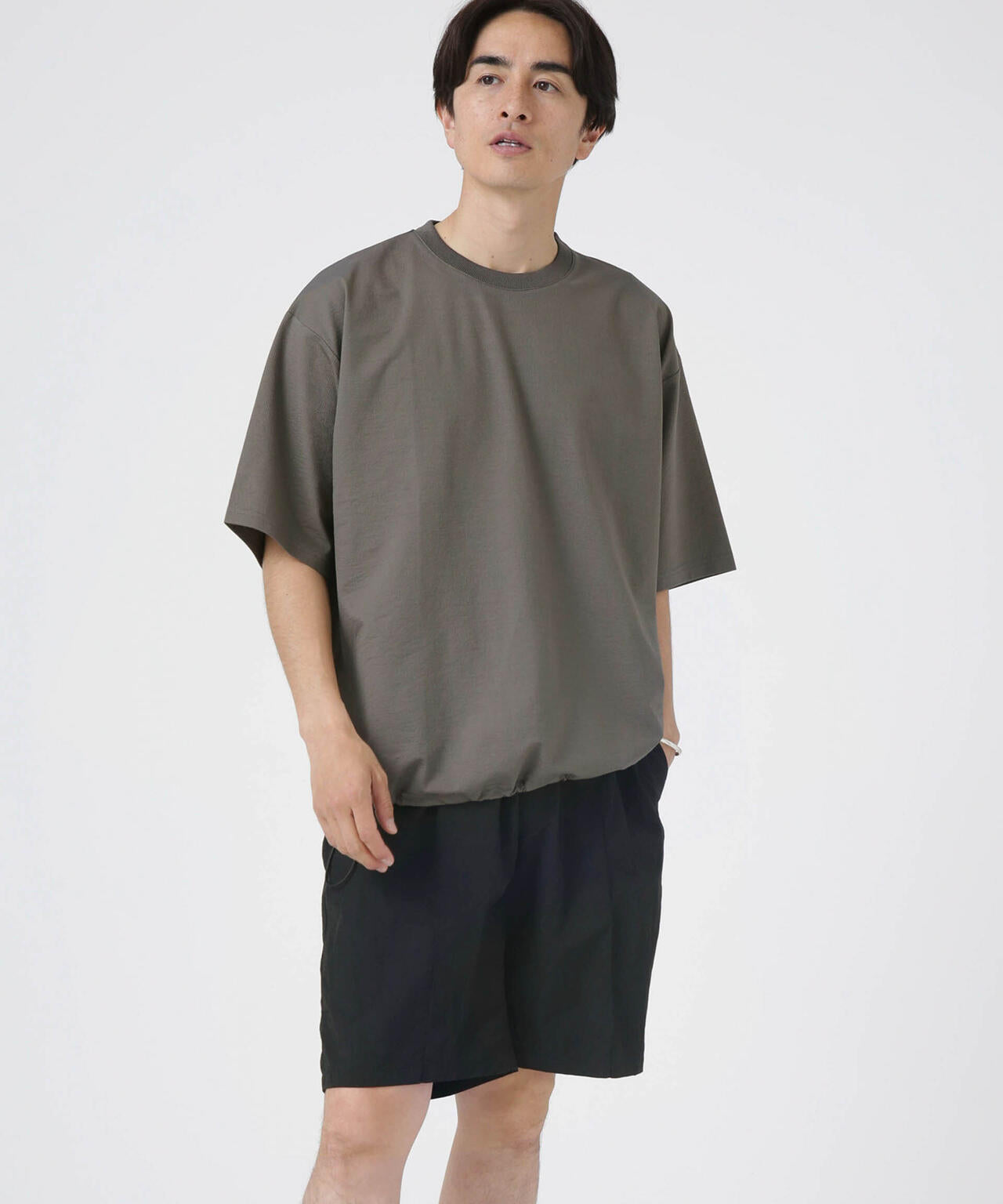LB.04/シルケットサッカーワイドTシャツ 6723124224