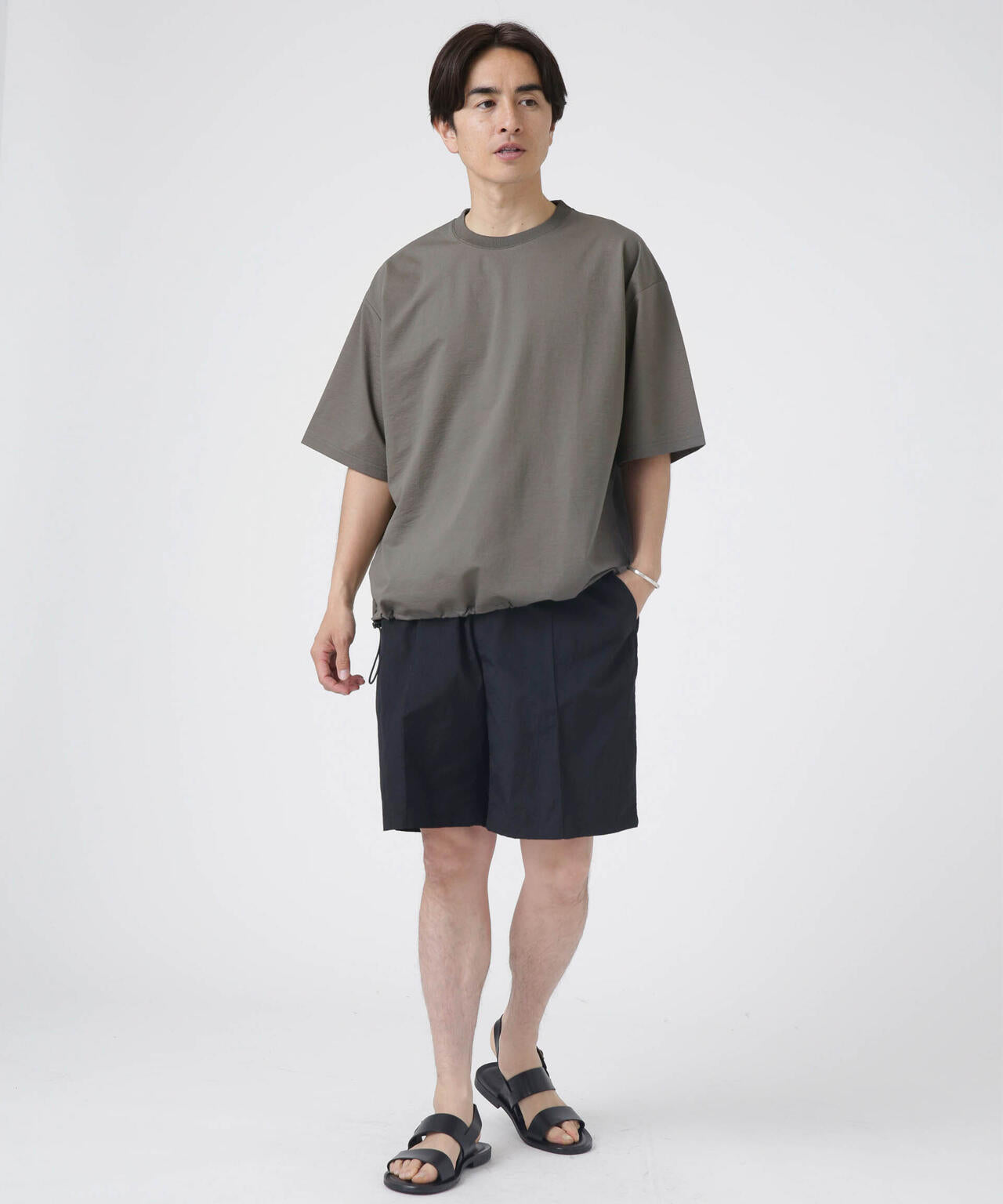 LB.04/シルケットサッカーワイドTシャツ 6723124224