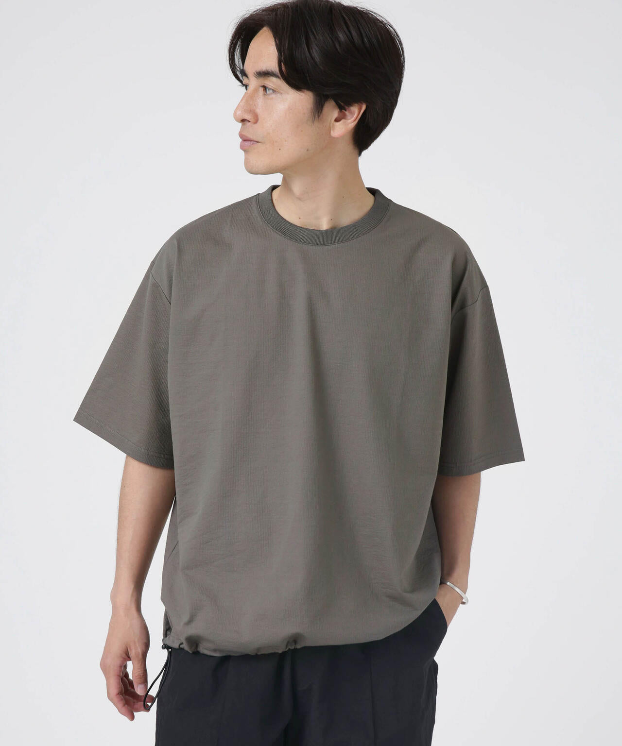 LB.04/シルケットサッカーワイドTシャツ 6723124224