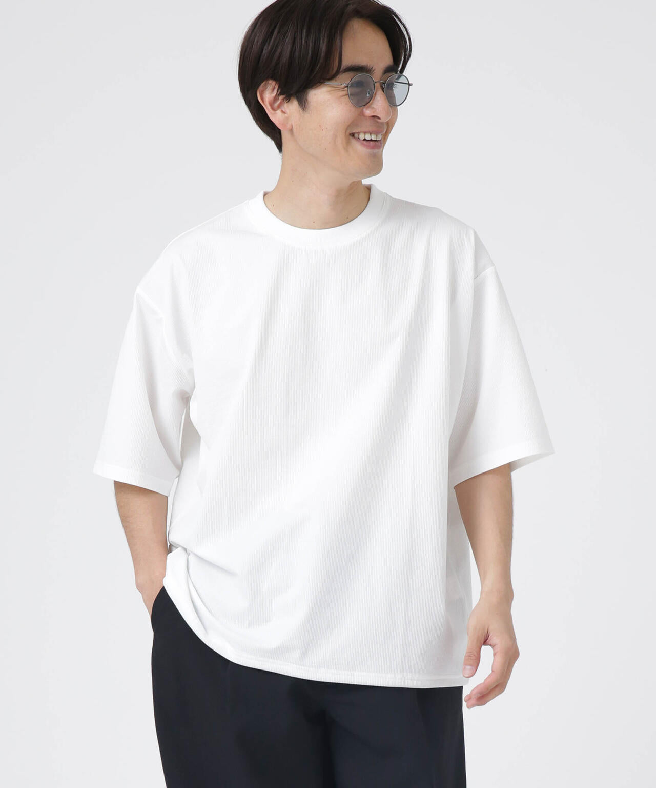 LB.04/シルケットサッカーワイドTシャツ 6723124224