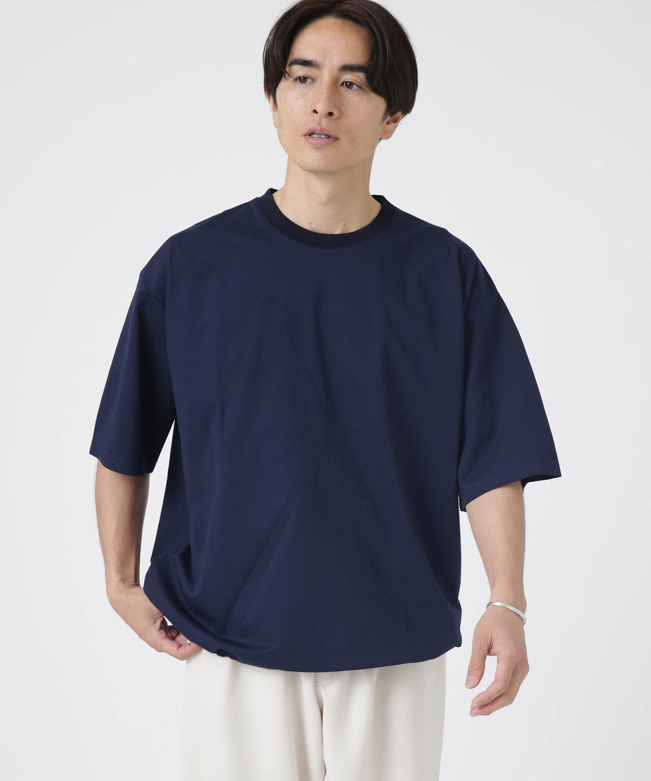 LB.04/シルケットサッカーワイドTシャツ 6723124224