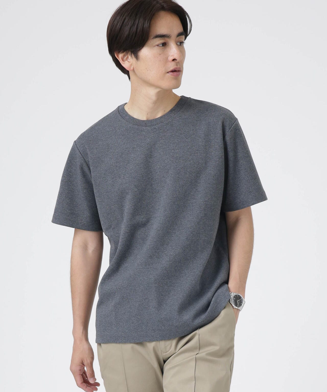 LB.04/バイオポンチクルーネックTシャツ 6723124227