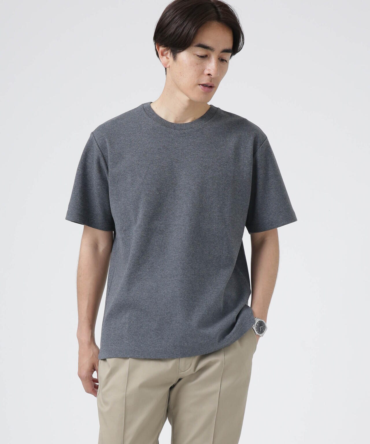 LB.04/バイオポンチクルーネックTシャツ 6723124227