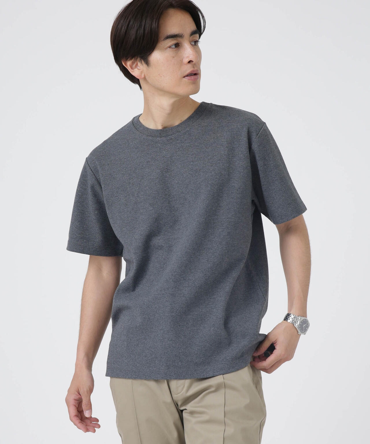 LB.04/バイオポンチクルーネックTシャツ 6723124227