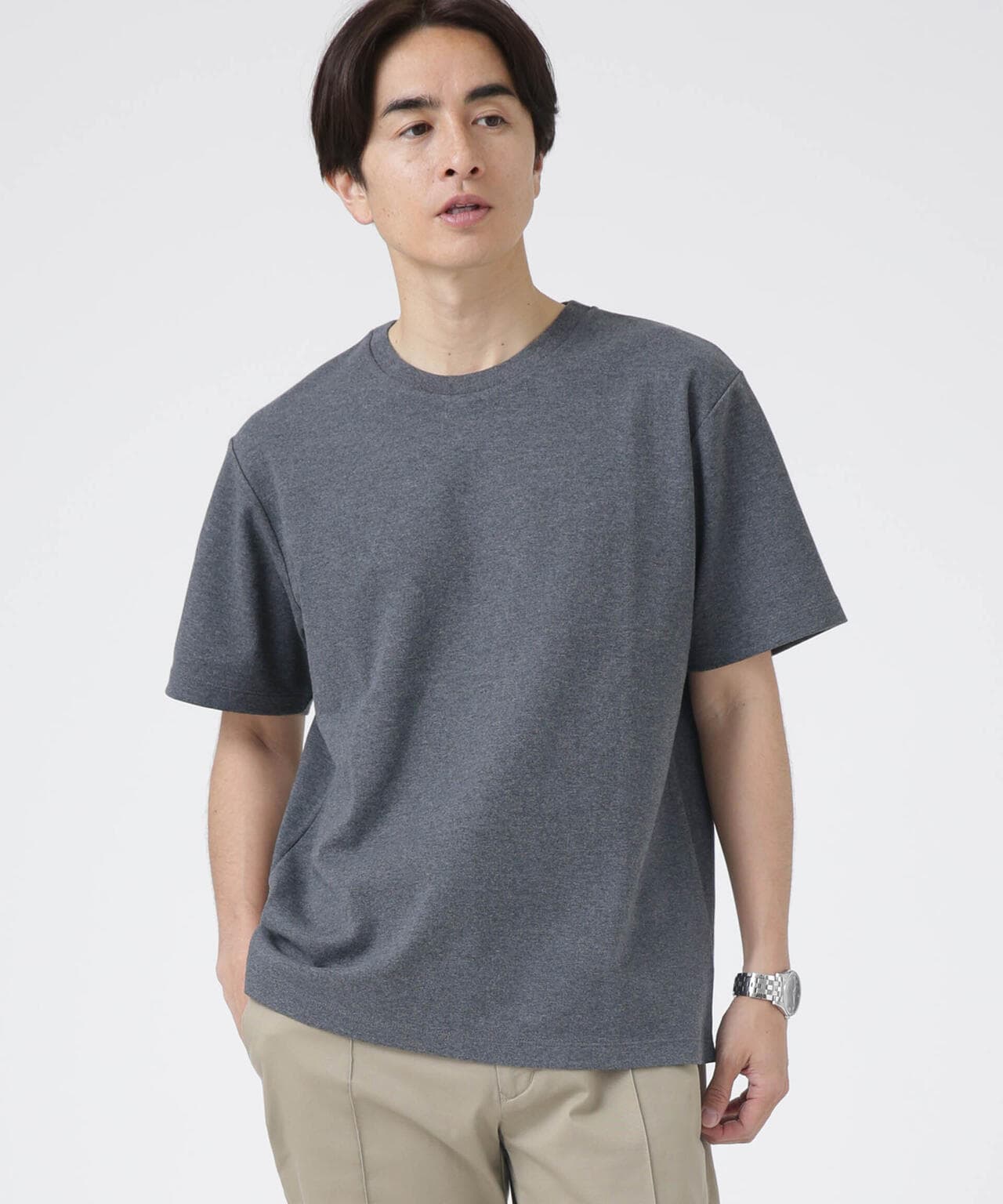 LB.04/バイオポンチクルーネックTシャツ 6723124227