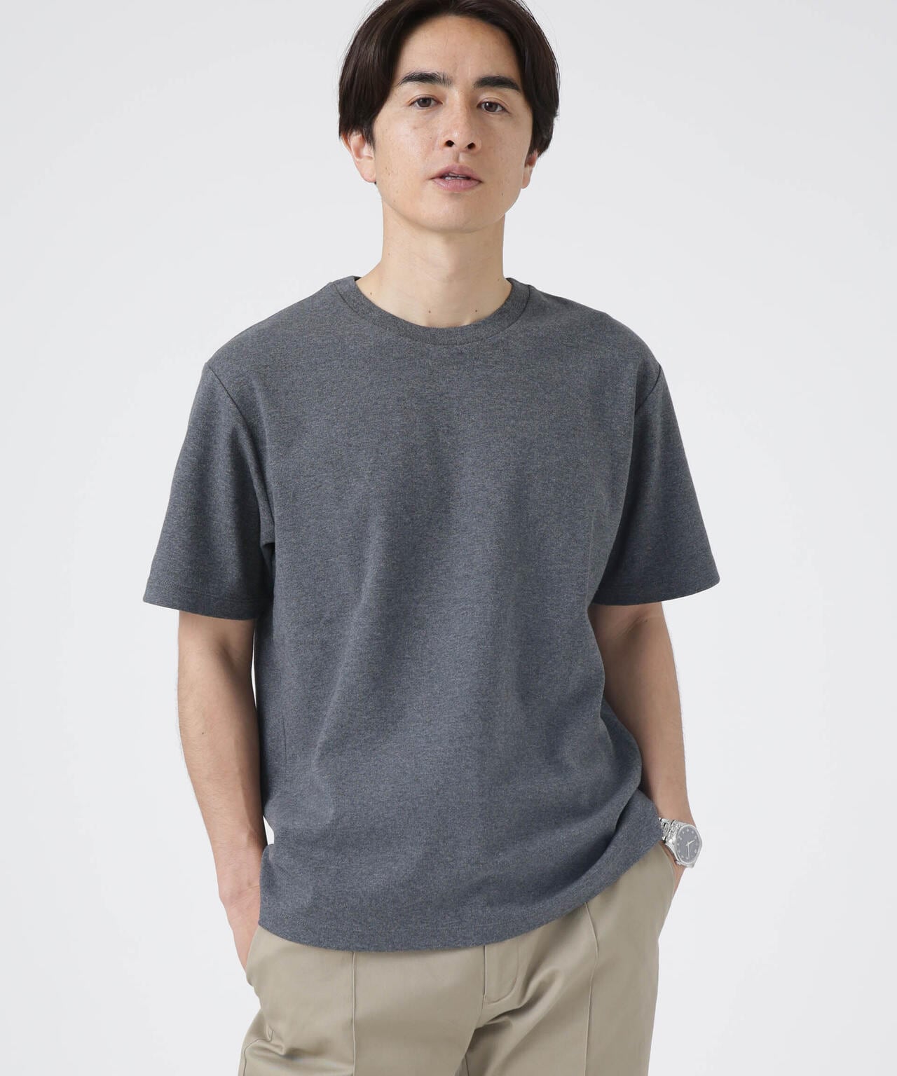 LB.04/バイオポンチクルーネックTシャツ 6723124227