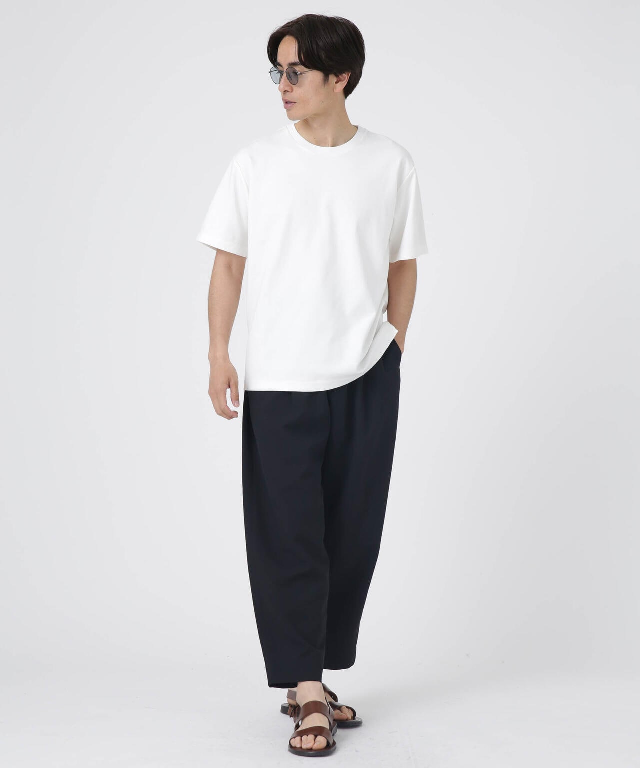 LB.04/バイオポンチクルーネックTシャツ 6723124227