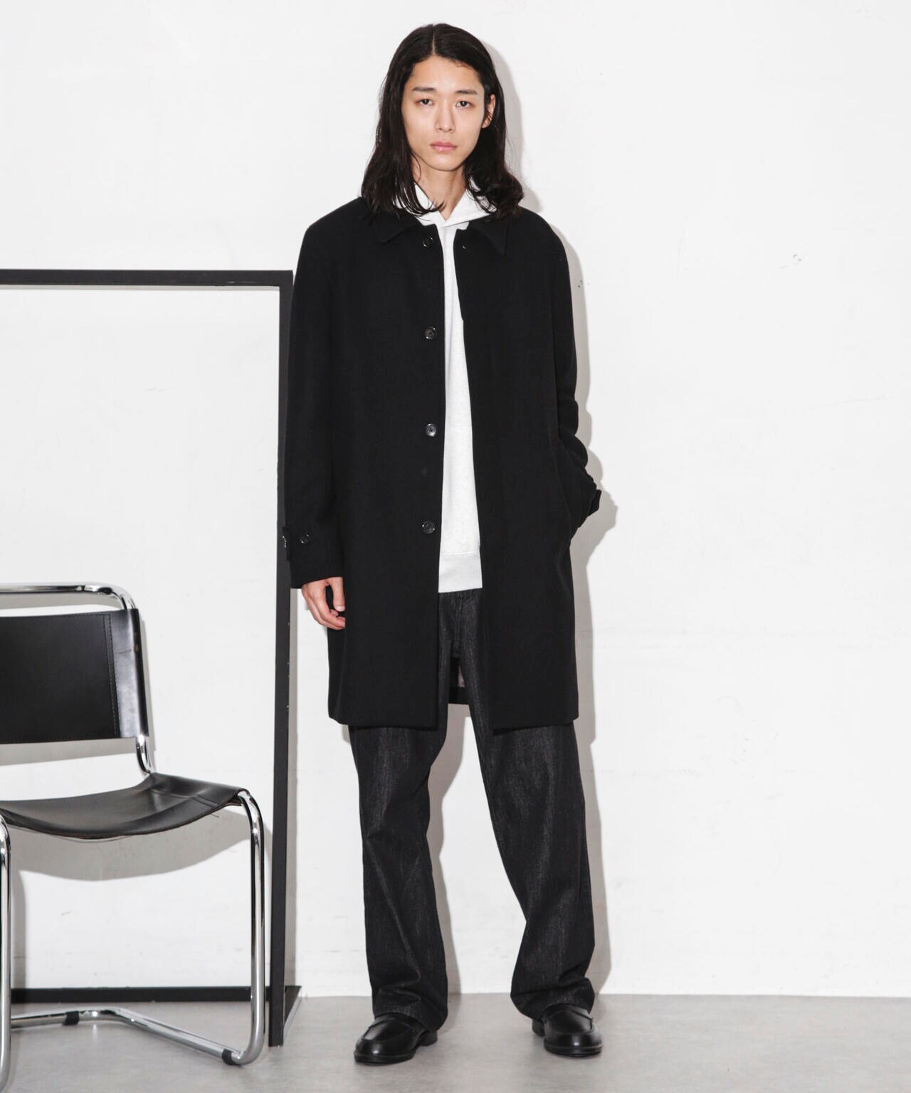 フレキシブルメルトンステンカラーコート