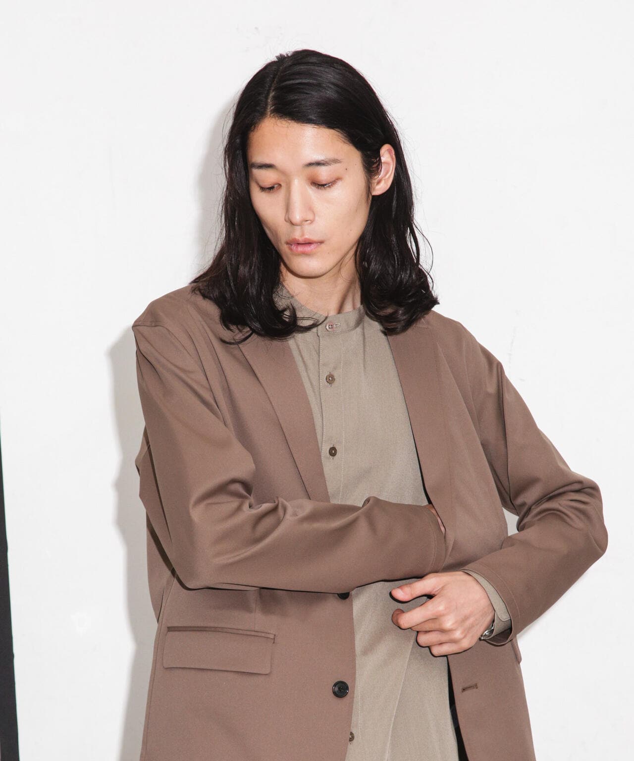 セクウェルサテンストレッチジャケット 6723216202